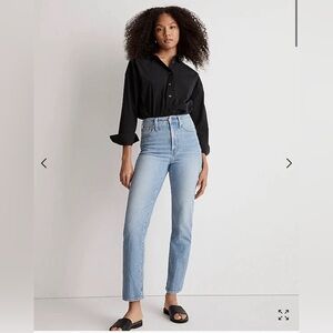 Madewell perfect vintage straight leg Jean